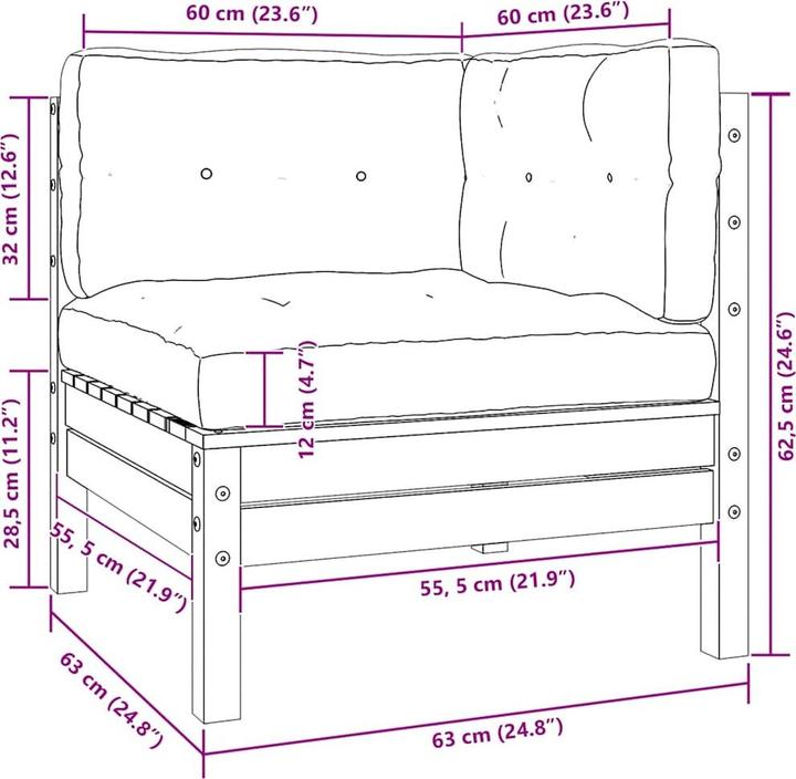Immagine prodotto vidaXL Salon de jardin