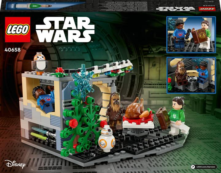 Image du produit LEGO Star Wars Faucon Millénium Diorama de Noël (40658, LEGO Star Wars)