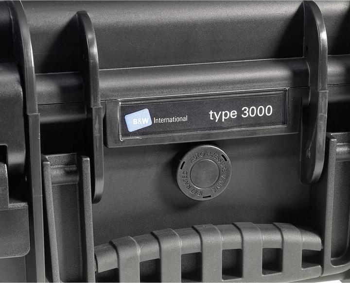 Actual product image B+W Outdoor case 500 foam case (Photo case, 2.30 l)