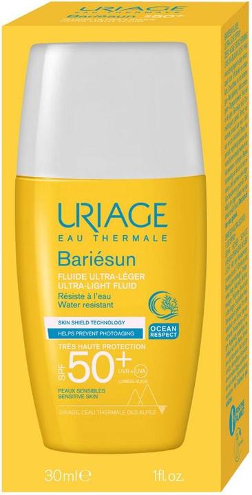Productafbeelding Uriage Bariésun Ultraleichtes Fluid (Zonnecrème, SPF 50, 30 ml, 50 g)