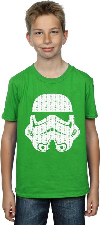 Produktbild Star Wars Christmas Stormtrooper Helmet TShirt Jungen (116)