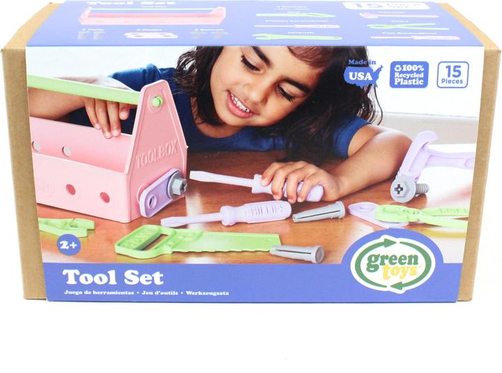Actual product image Green Toys Tool Set pink