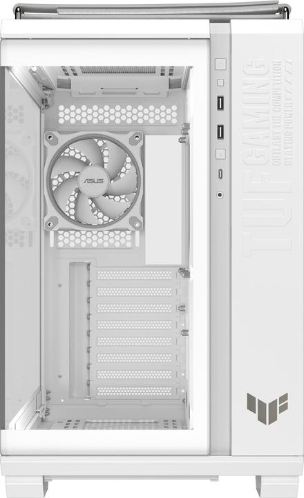 Actual product image ASUS Case TUF GAMING GT502 HORIZON TG ARGB WHITE (ATX, Mini-ITX, mATX)