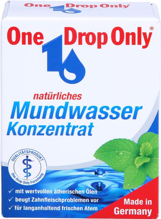 Produktbild One Drop Only Drop Only natürliches Mundwasser Konzentrat, 25 ml Lösung (25 ml)