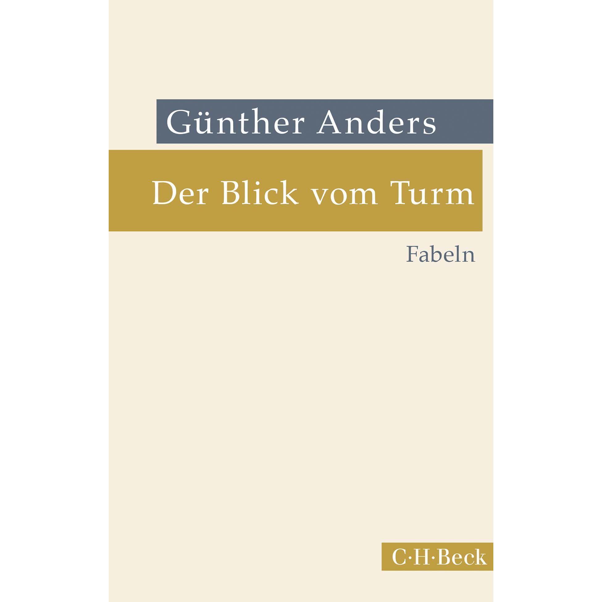 Der Blick vom Turm, Fachbücher von Günther Anders, Kerstin Putz