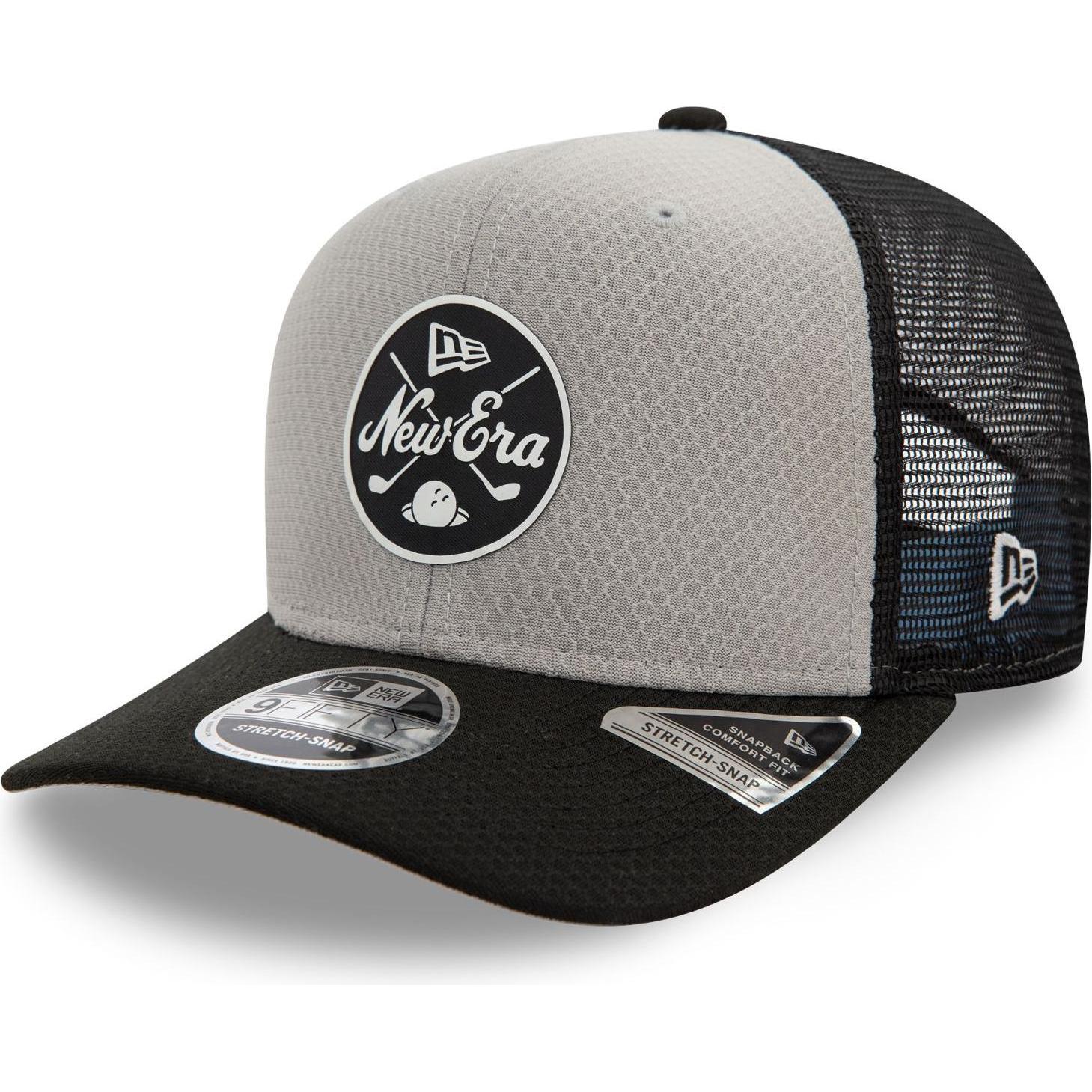 New Era, Herren, Cap, 9Fifty Stretch Snapback Cap - HEX TECH Mesh - M/L, Grau, (M)