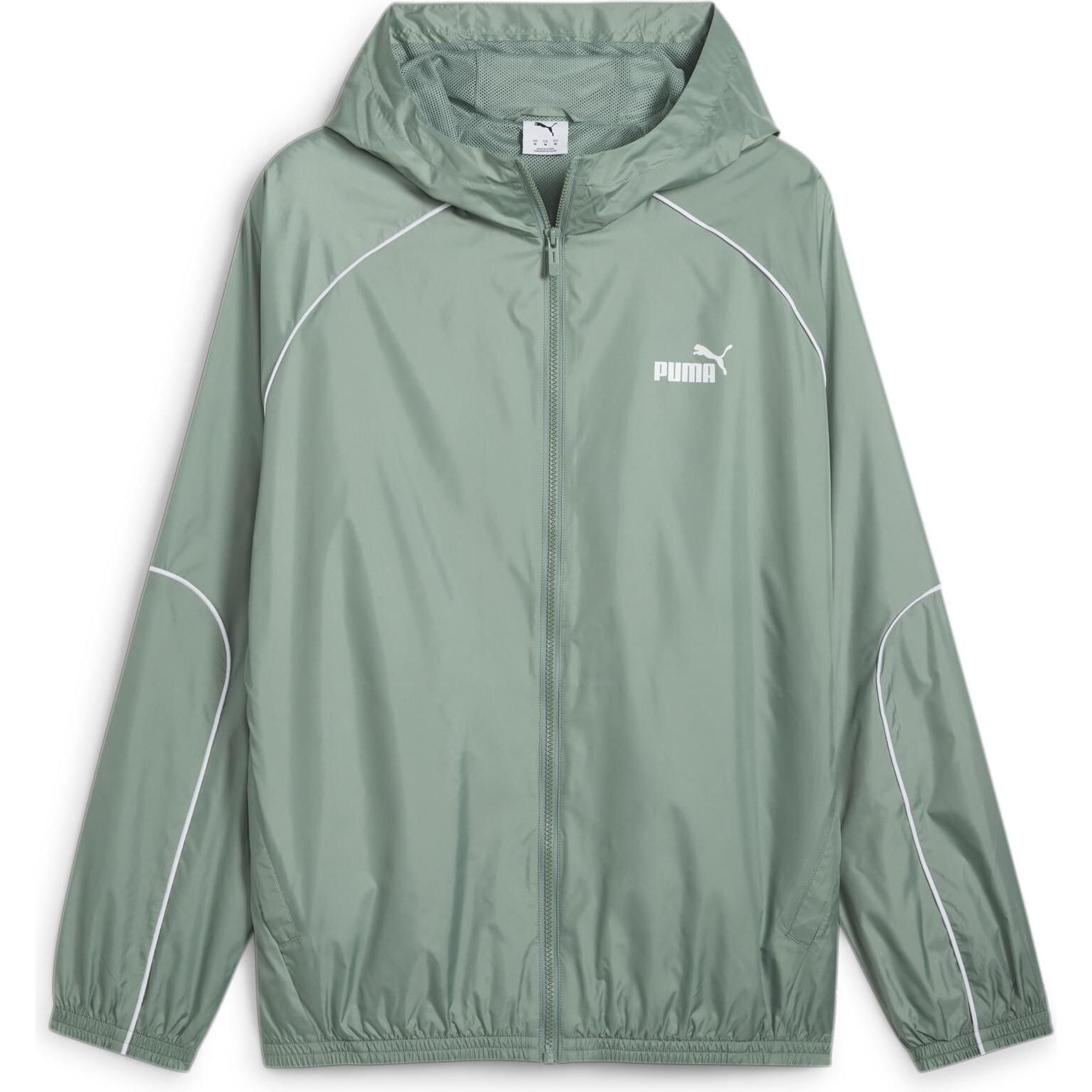 Puma, Herren, Laufjacke, SPORT Windbreaker (L), Grün, L