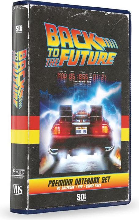 Image du produit SD Toys Retour vers le futur: Premium Notebook Set (1x)