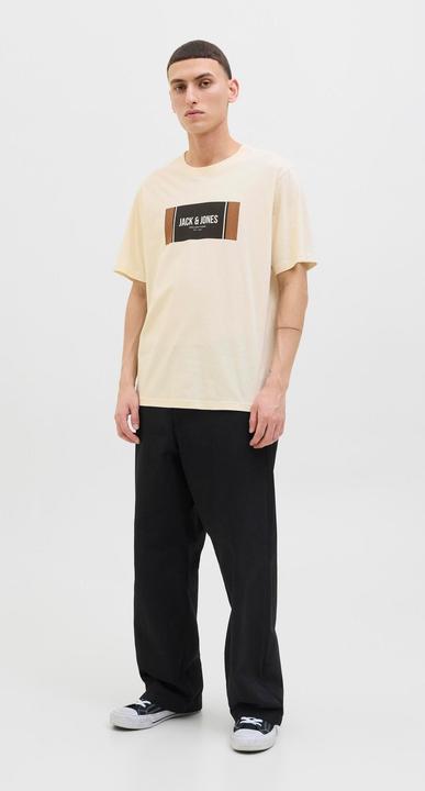 Actual product image Jack & Jones Jjhayato Tee Ss Crew Neck Bts Ln (M)