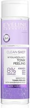 Actual product image Eveline Clean Shot Peeling Tonic - 200 Ml (Face toner, 200 ml)
