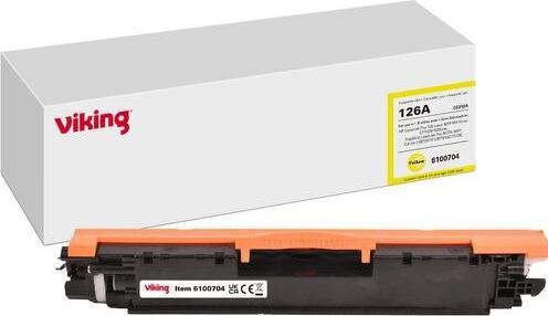 Immagine prodotto Viking Cartuccia toner compatibile HP 126A CE312A Giallo (Y)