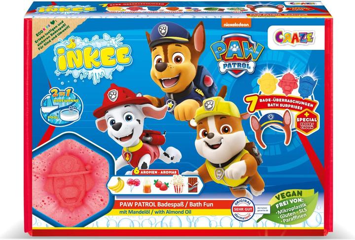Produktbild Craze Inkee Überraschungsbox Paw Patrol (Badekugeln)