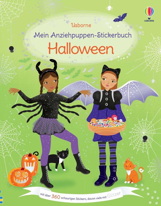 Image du produit Mon livre d'autocollants de poupées à habiller : Halloween