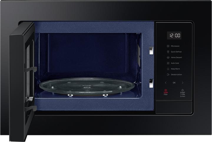 Actual product image Samsung MS23A7318GK Integrated Solo Microwave 23 l 1150 W Black (23 l)