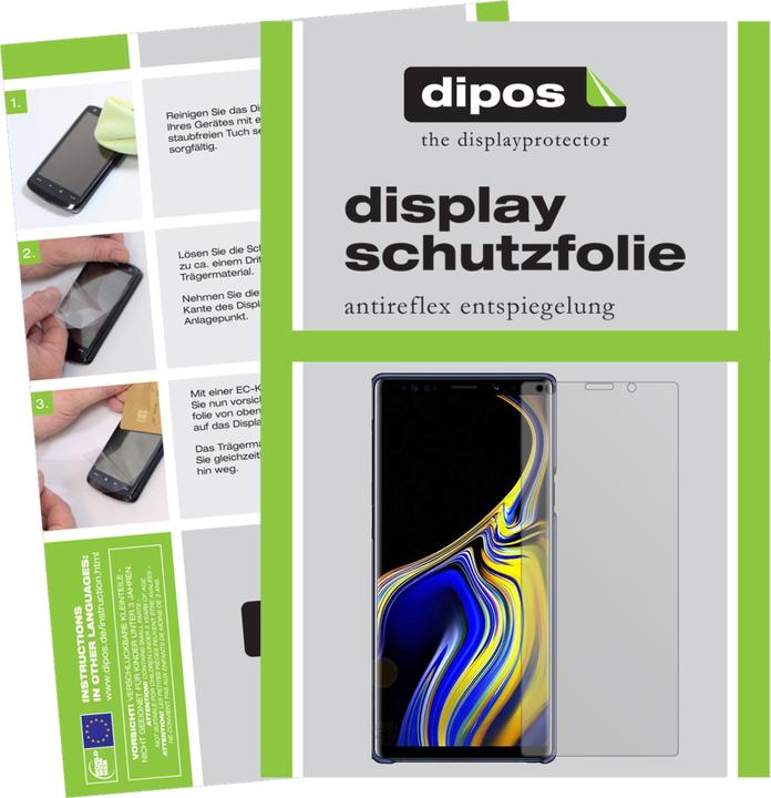 Pellicola Protettiva Antiriflesso Dipos Per Xiaomi Redmi Note 9 Pro Max: Opaca E Anti-impronta, Made In Germany - 2