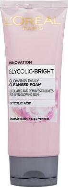 Image du produit L'Oréal Paris Mousse nettoyante quotidienne Glycolic-Bright Glowing (Mousse nettoyante, 100 ml)