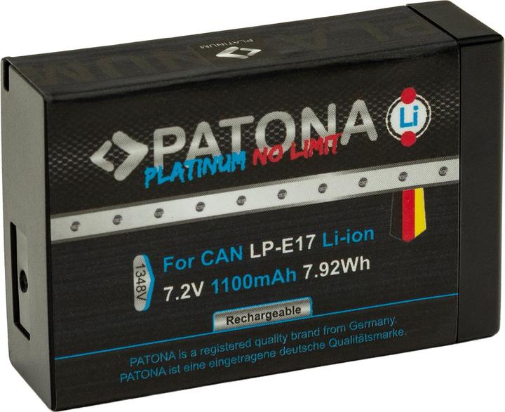 Actual product image Patona Digital Camera Battery Canon LP-E17 (Camera battery)