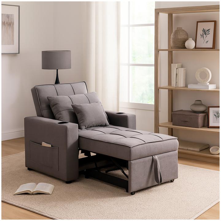 Produktbild HTI-Living Relaxsessel Maritta Dunkelgrau