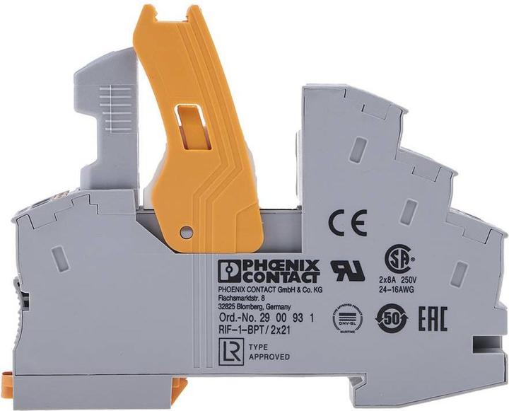 Image du produit Phoenix Contact RIF-1 Relay Module assembled 230AC/2x21