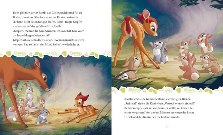 Produktbild Disney: Bambi – Das grosse Buch mit den besten Geschichten (Deutsch, Walt Disney, 2023)