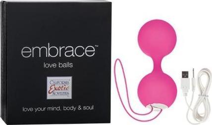 Produktbild Kaamko Embrace Rechargeable Vibrating Love Balls Pink NETTO