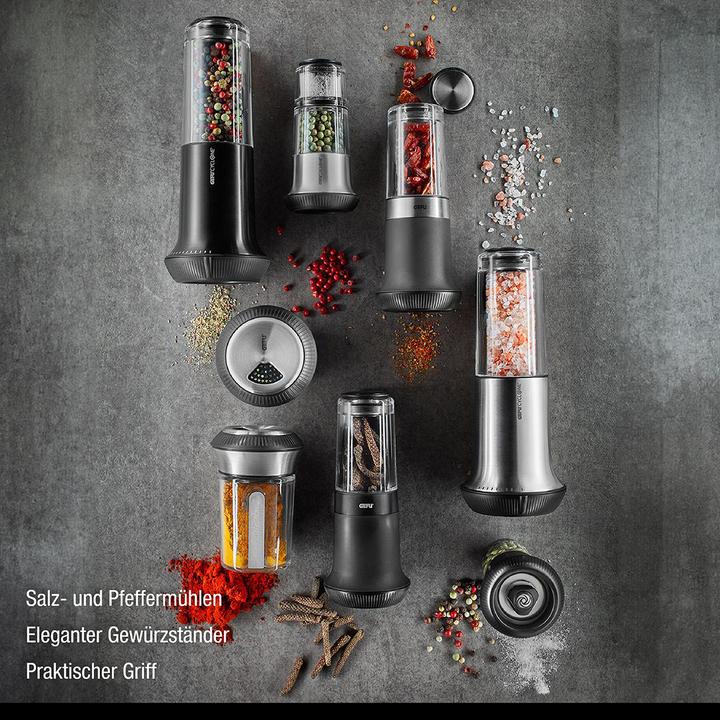 Produktbild GEFU X-Plosion Salz- und Pfeffermühle 2er-Set (Pfeffer, Salz)