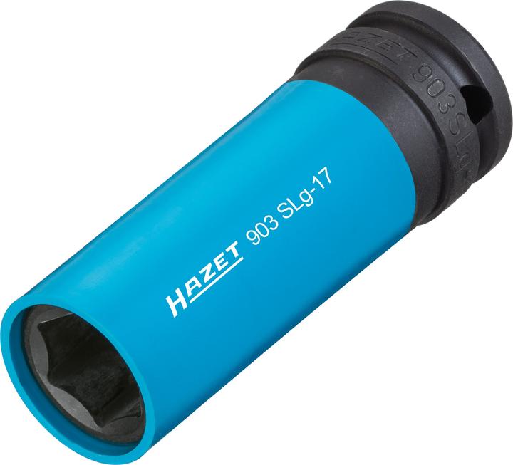Image du produit HAZET Douille à chocs ∙ 6 pans 903SLG-17 ∙ Carré creux 12,5 mm (1/2 pouce) ∙ Profil Traction à 6 pa… (17 mm)