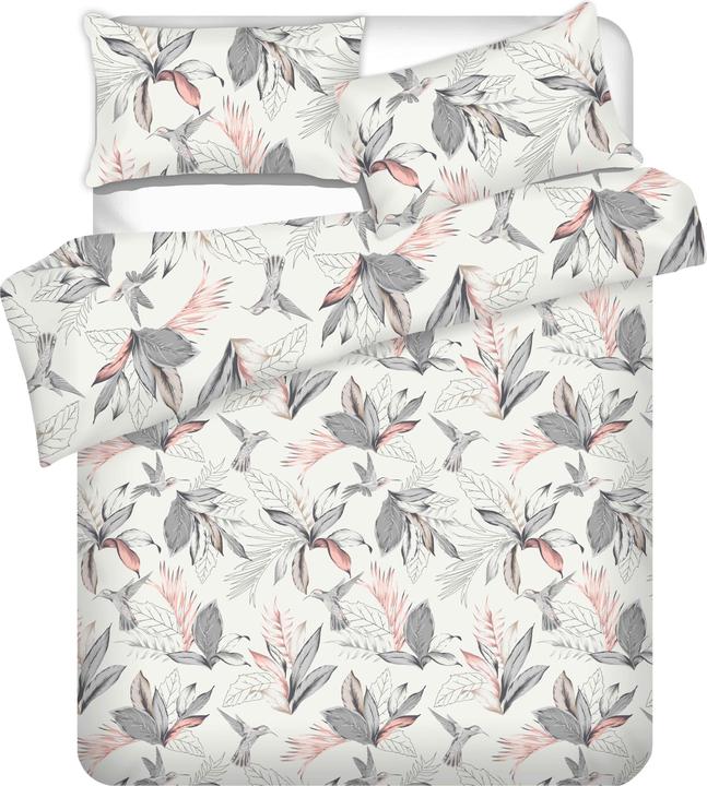 Actual product image Domoletti BED COV SET SATEEN FOLIAJE 200X220 (200 x 220 cm)