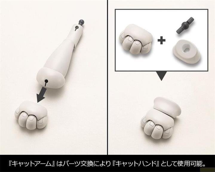 Actual product image Kotobukiya M.S.G. Model Kit Heavy Weapon Unit 39 Cat Armor Unit 01