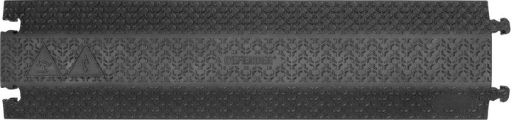 Actual product image Defender XPRESS 100 BLK - XPRESS drop-over cable bridge 100mm, black (Cable bridge, 100.50 cm)