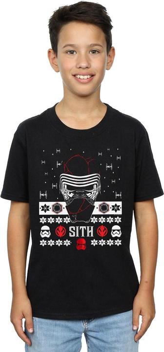 Produktbild Star Wars The Rise Of Skywalker Christmas Sith TShirt Jungen (140, 146)