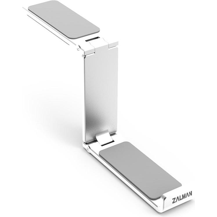 Zalman Headset Hangar Aluminium, Kopfhörerständer, Silber