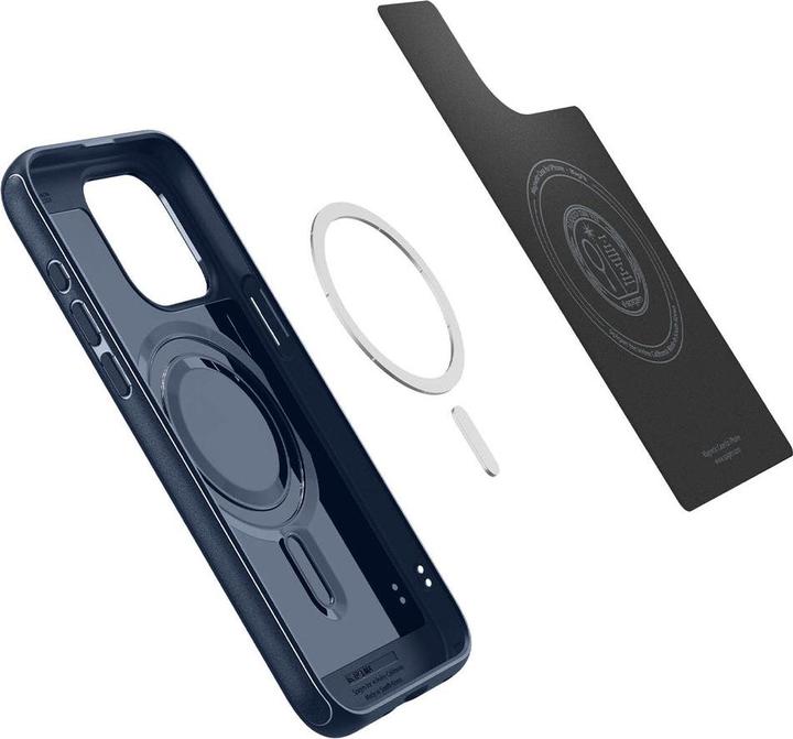 Produktbild Spigen Mag Armor iPhone 15 Pro 6.1" MagSafe granatowy/navy blue (Apple iPhone 15 Pro)