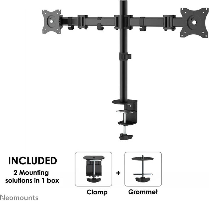 Image du produit Neomounts NM-D135DBLACK (Tables, 27", 8 kg)