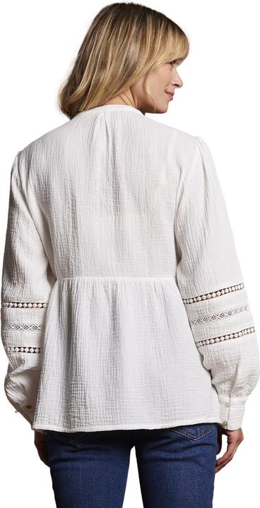 Immagine prodotto Envie de Fraise Musselin-Bluse mit Lochspitze für Schwangerschaft und Stillzeit