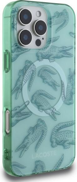 Image du produit Lacoste LCHMP16XUOCA iPhone 16 Pro Max 6.9" amande hardcase IML Croc MagSafe (Apple iPhone 16 Pro Max)