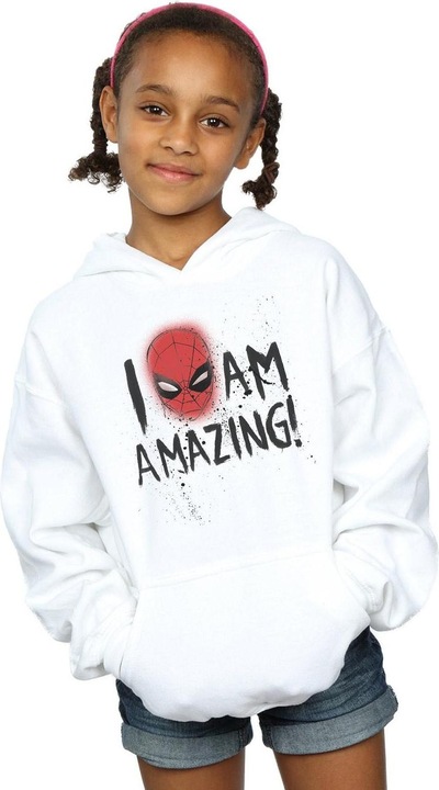 Produktbild SpiderMan I Am Amazing Kapuzenpullover Mädchen (152, 158)