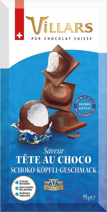 Villars Chocolate pots of milk (95 g)