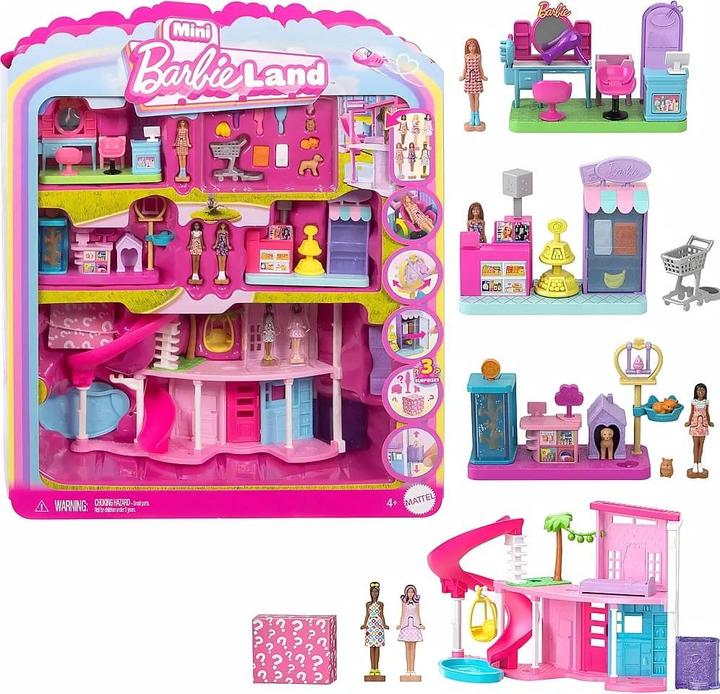 Barbie Traumvilla und 3 Spielsets