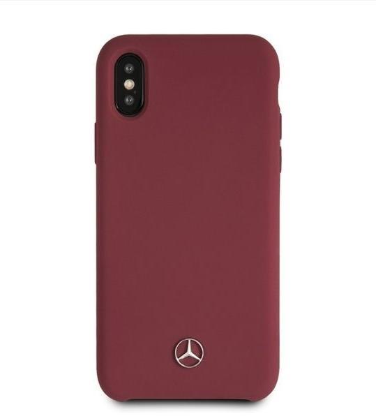 Immagine prodotto Mercedes MEHCPXSILRE Custodia rigida per iPhone X/ Xs czerwony/rosso (Apple iPhone X, Apple iPhone XS)