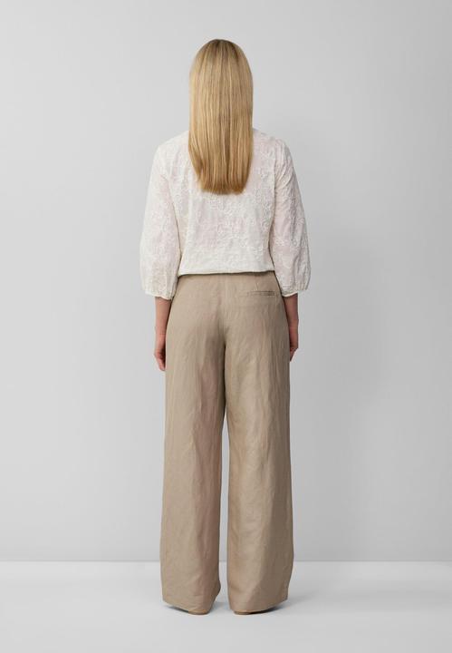 Actual product image S.Oliver Bluse Baumwollbluse mit Stickereien und 3/4-Ärmeln (32)