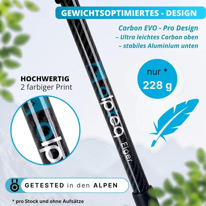 Produktbild Alpteq Teleskop-Wanderstöcke