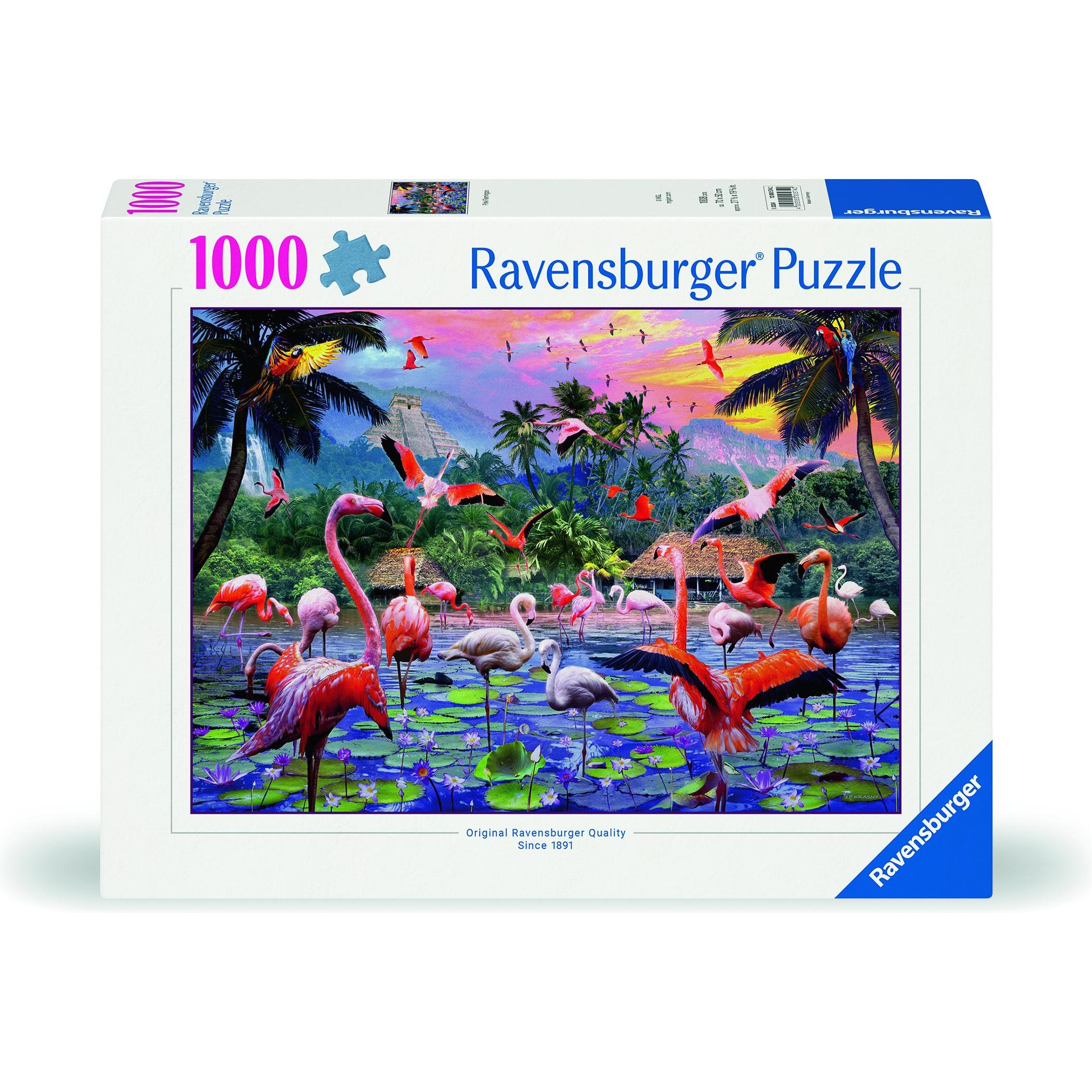 Ravensburger Pinke Flamingos (1000 Teile)