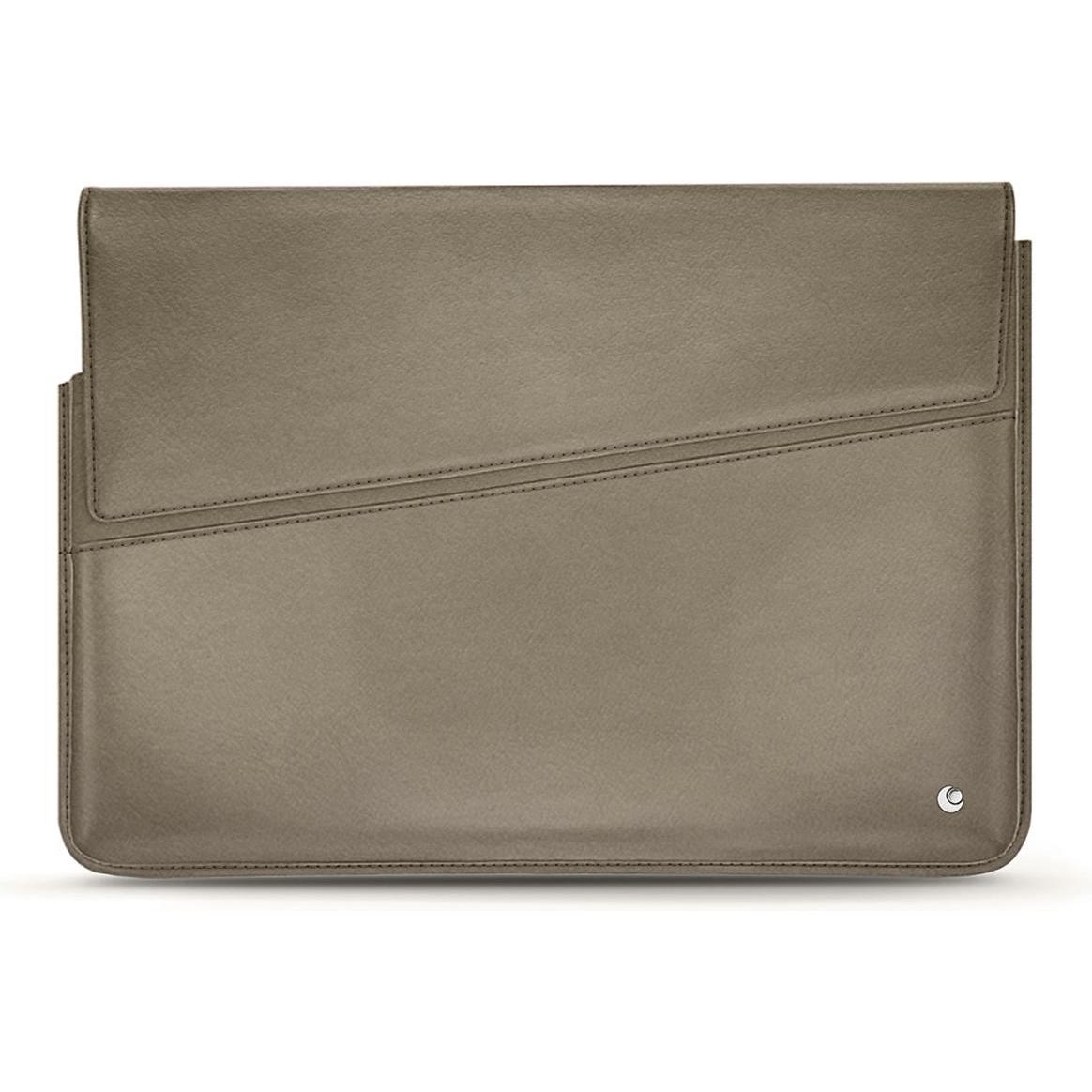 Noreve Lederhülle, Notebooktasche, Beige