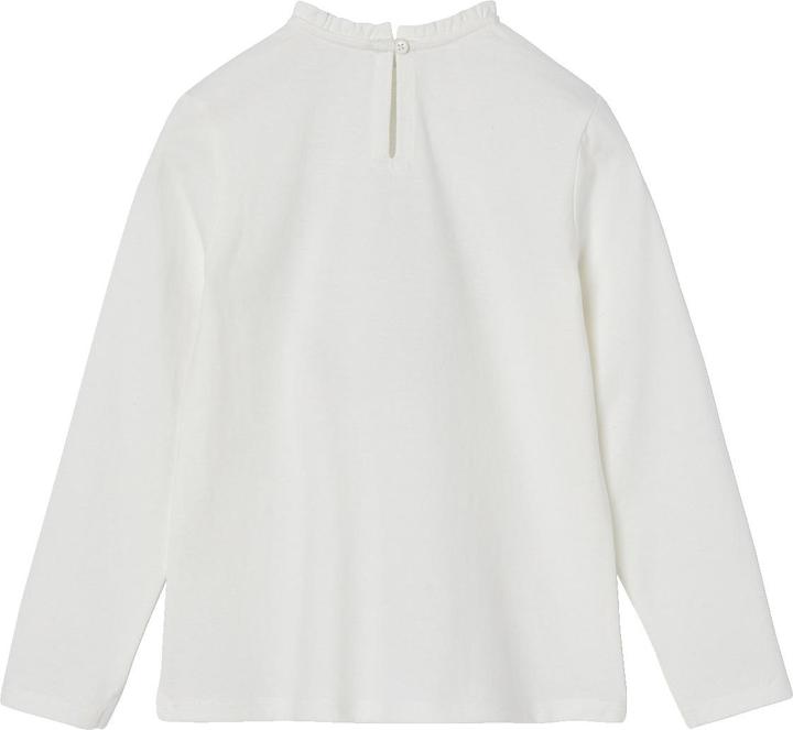 Actual product image Vertbaudet Mädchen Shirt mit Weihnachtskranz, Recycling-Baumwolle (140)
