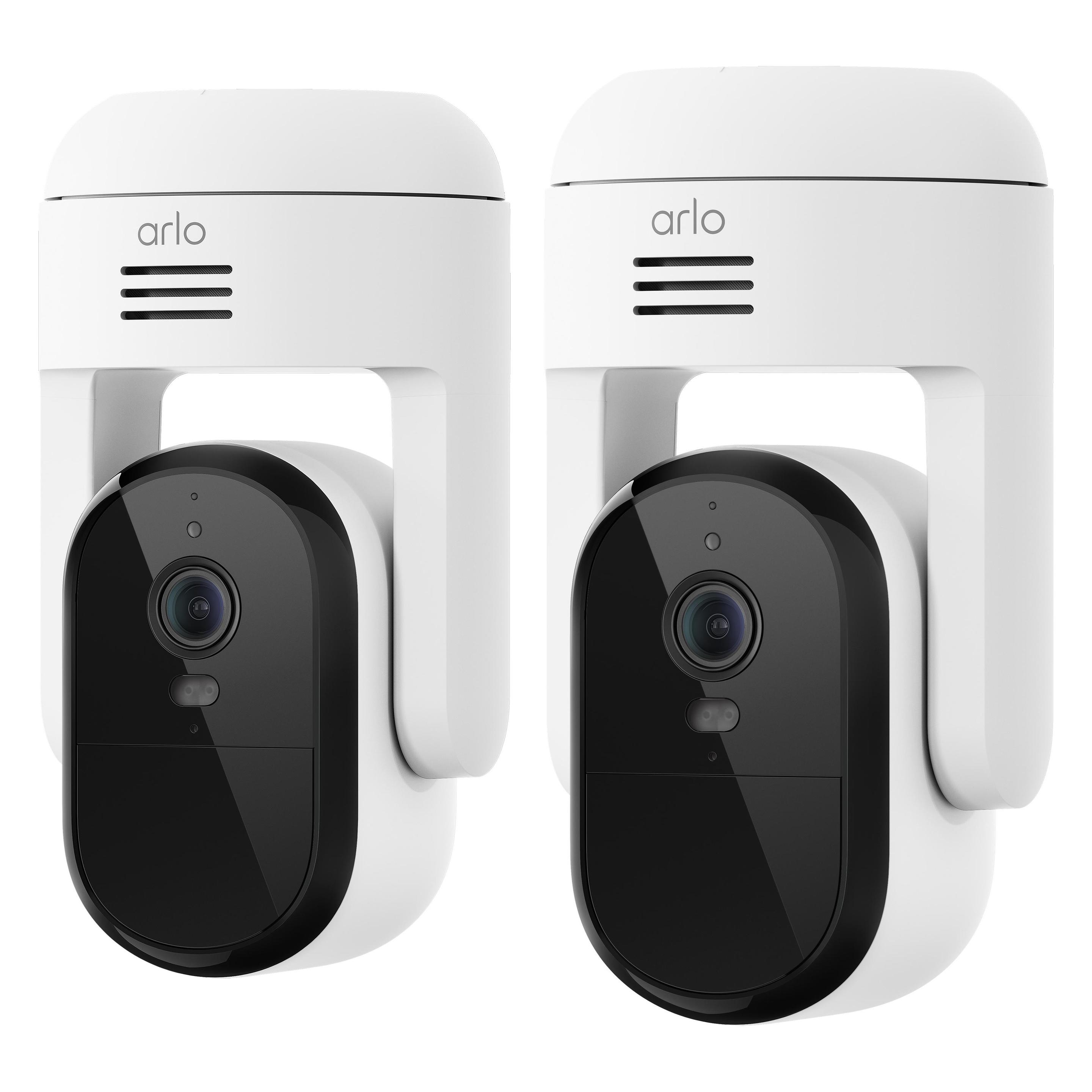 Arlo Essential 3 2K-Pan-Tilt-Zoom beveiligingscamera, 2-cam