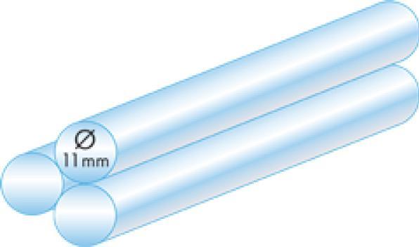 Actual product image UHU hot melt (218 g)