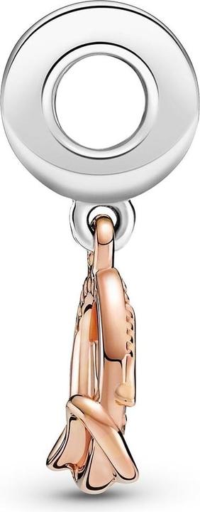 Actual product image Pandora Rose Mum and Infinity Charm (Metal, rose gold-plated)