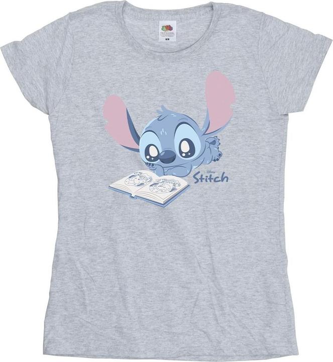 Produktbild Lilo & Stitch Reading Lying Down TShirt (S)