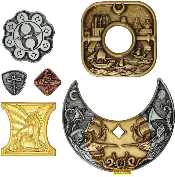 Actual product image Fanattik Dungeons & Dragons Limited Edition Coin Set